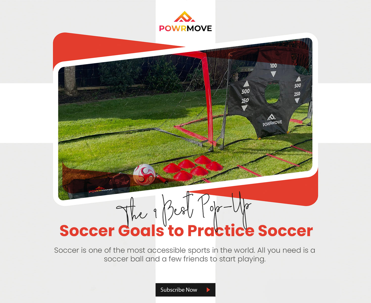 Ultimate Soccer Goal Set